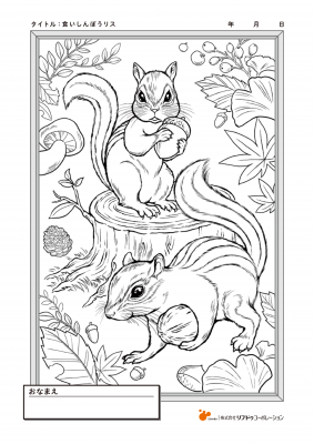 食いしんぼうリス