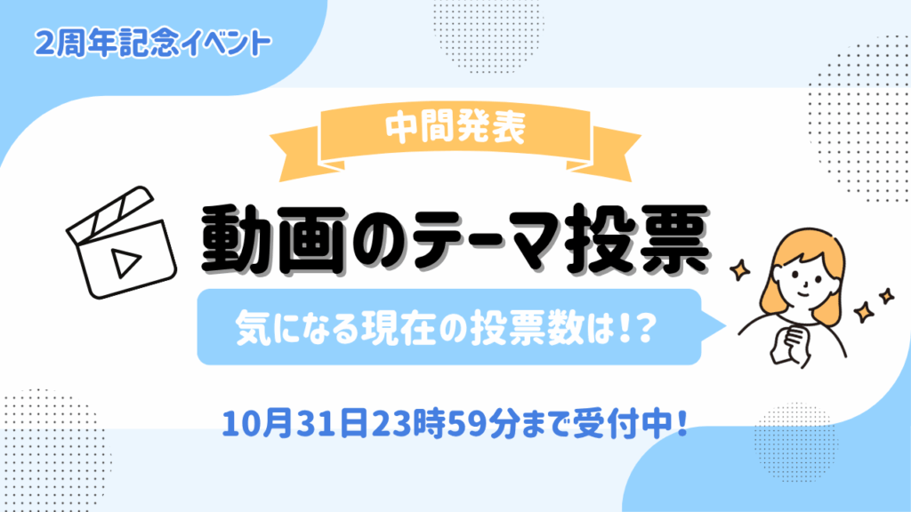 気になる現在の投票数は！？　～2周年記念イベント～