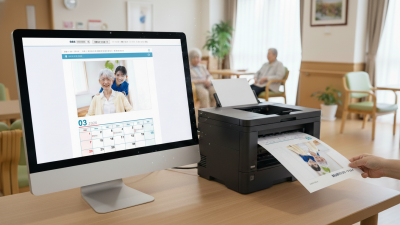 印刷らくらく！会話が弾む「思い出フォトカレンダー」